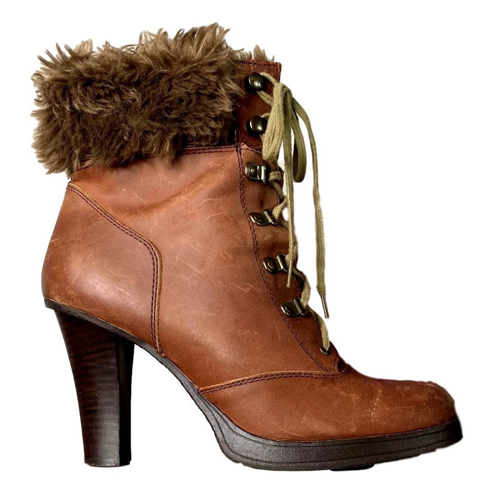 👢Nine West Fur-Lined Ankle Boots👢
